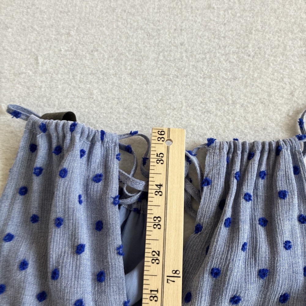 Anthropologie Sunday in Brooklyn Raised Embroidered Polka Dot Dress Medium - Picture 14 of 14